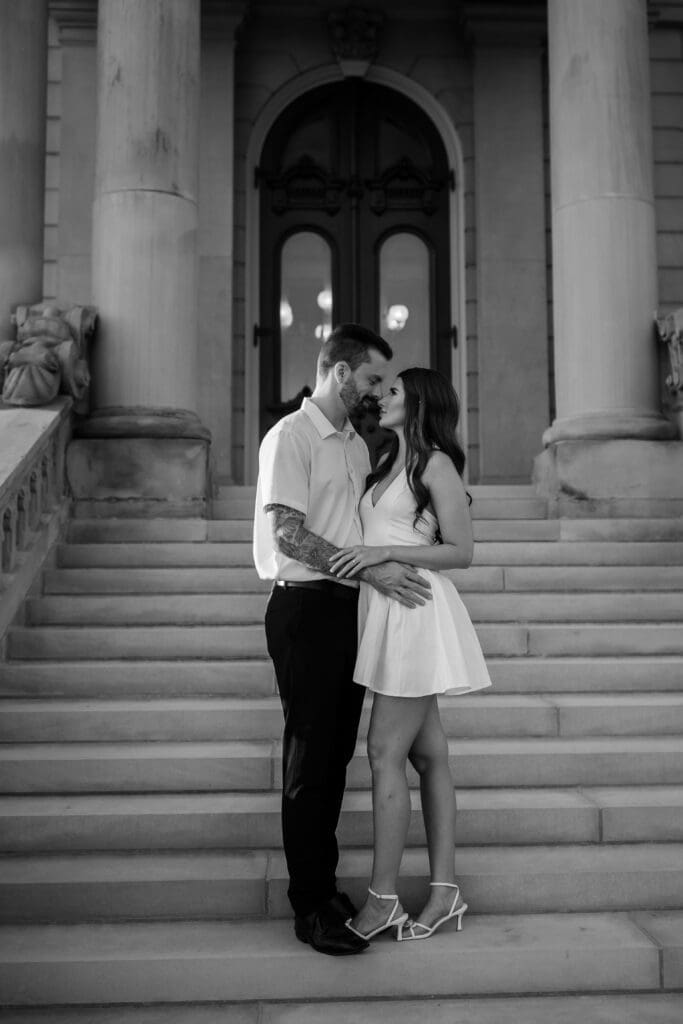 Kameryn+Will Capitol Building Lansing Lucky Owl Studio Photography 009