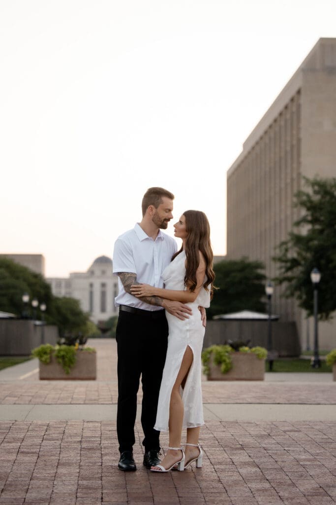 Kameryn+Will Capitol Building Lansing Lucky Owl Studio Photography