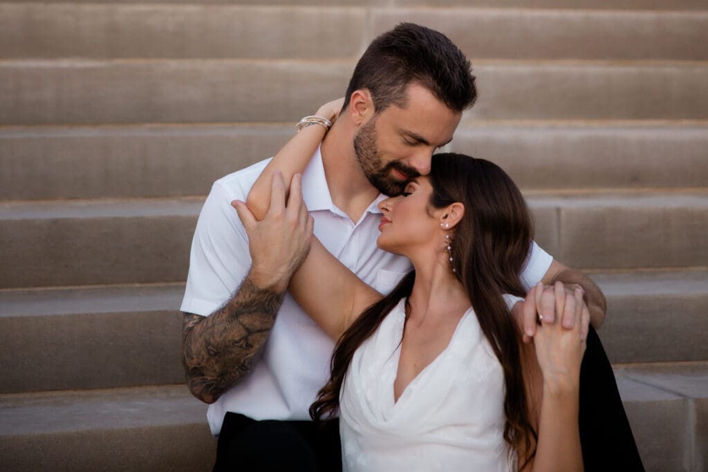 Kameryn+Will Capitol Building Lansing Lucky Owl Studio Photography