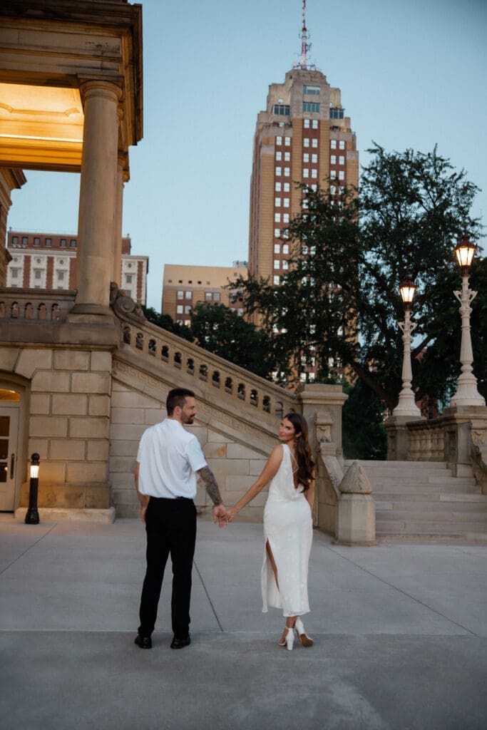 Kameryn+Will Capitol Building Lansing Lucky Owl Studio Photography