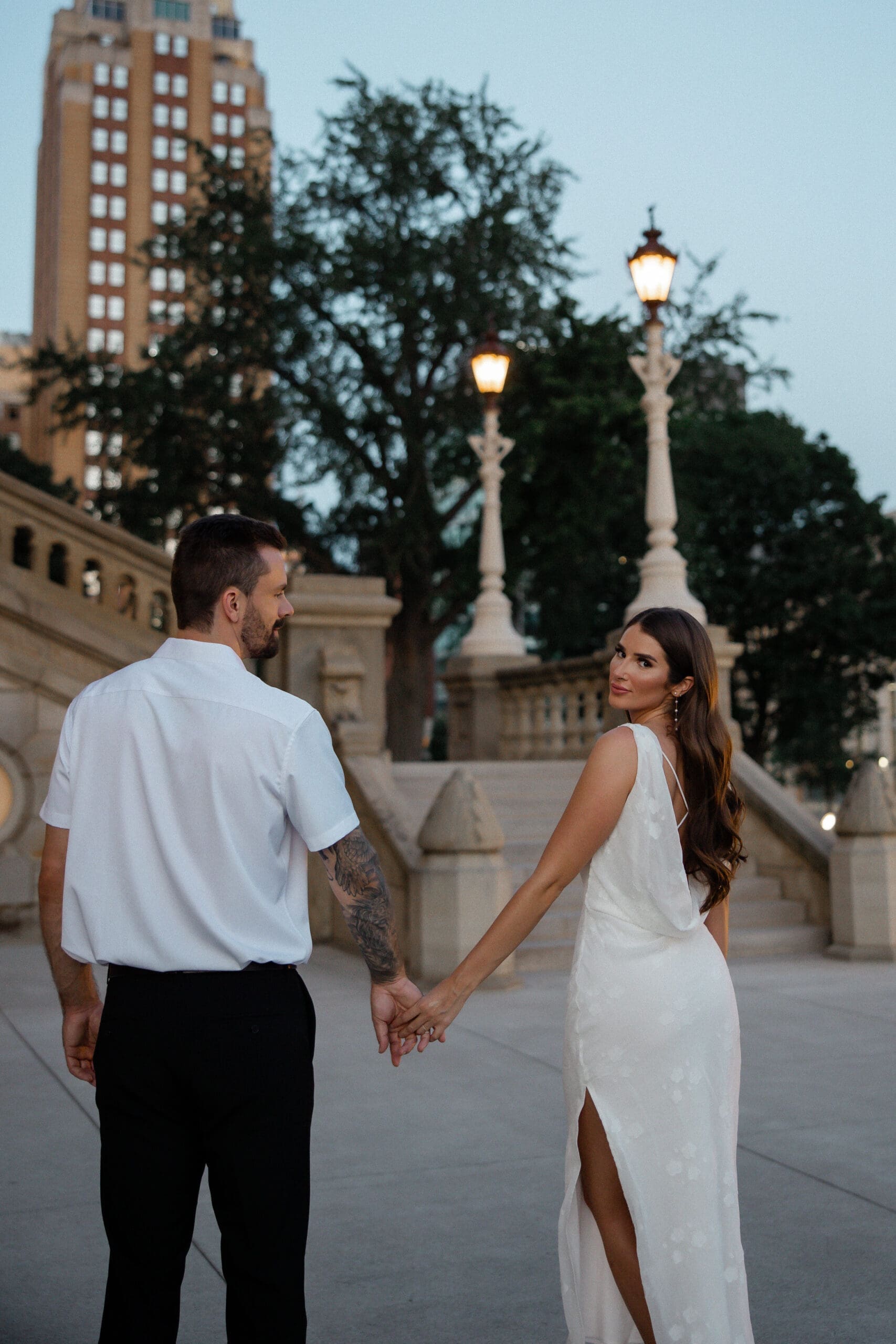 Kameryn+Will Capitol Building Lansing Lucky Owl Studio Photography