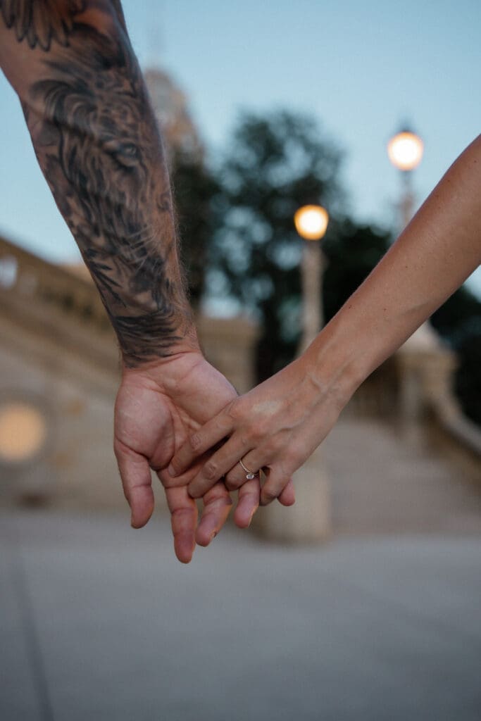 Kameryn+Will Capitol Building Lansing Lucky Owl Studio Photography